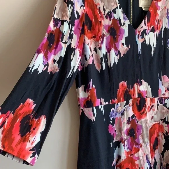 Kate Spade Hazy Floral Dress size 12 - Picture 4 of 9